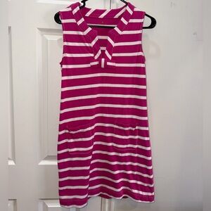 Kate Spade Pink and White Striped Dress